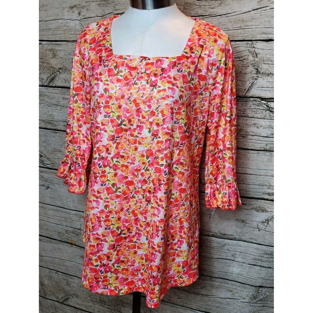 Poetsky Square Neck Top Size Medium NWT